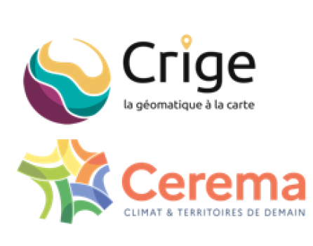 logo formation CRIGE PACA, CEREMA