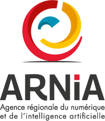Le logo de l'Agence Régionale du Numérique et de l'Intelligence Artificielle